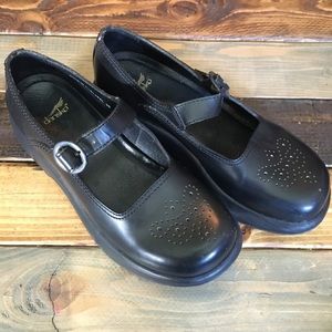 Dansko Mary Jane style Clogs Size 38